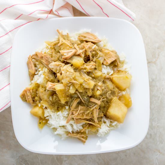 Slow Cooker Chile Verde