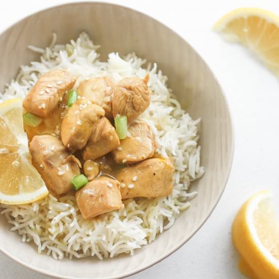 Healthy Lemon Chicken