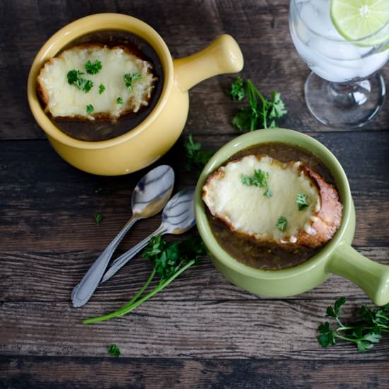 Homemade French Onion Soup
