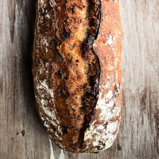 Cranberry and Hazelnut Bread