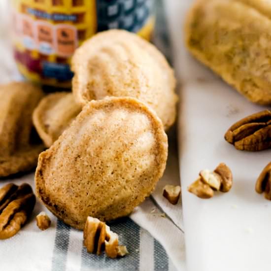 Brown Butter Pecan Madeleines