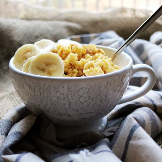 Maple Cinnamon Millet Porridge