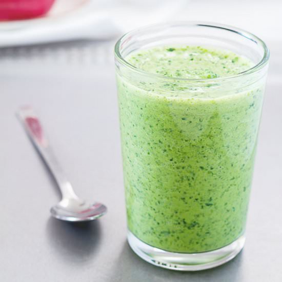 Orange Avocado Green Smoothie