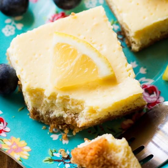 Greek Yogurt Lemon Bars