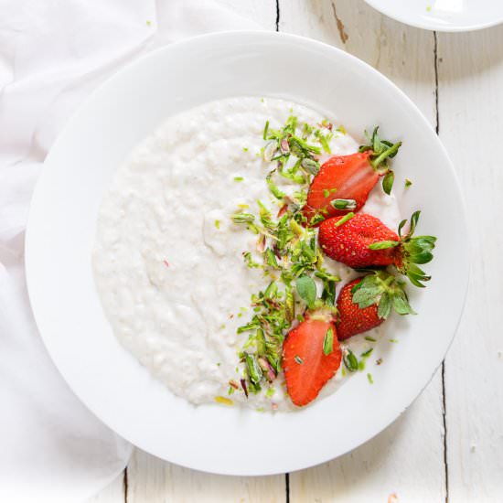 Overnight Oats in Coconut Milk