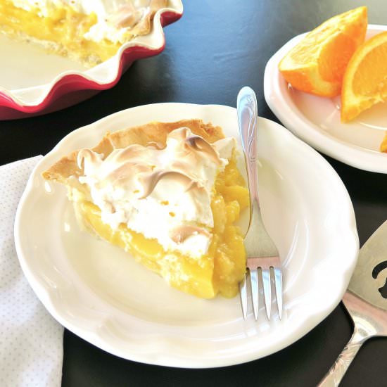 Orange Meringue Pie
