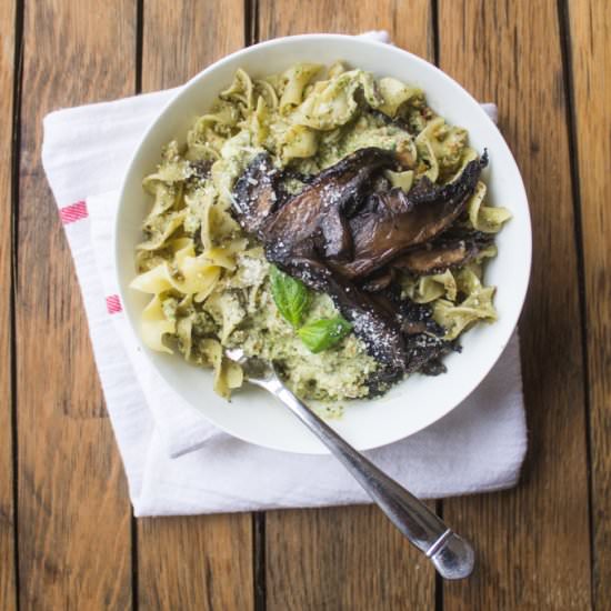 Portabella Mushroom Noodles