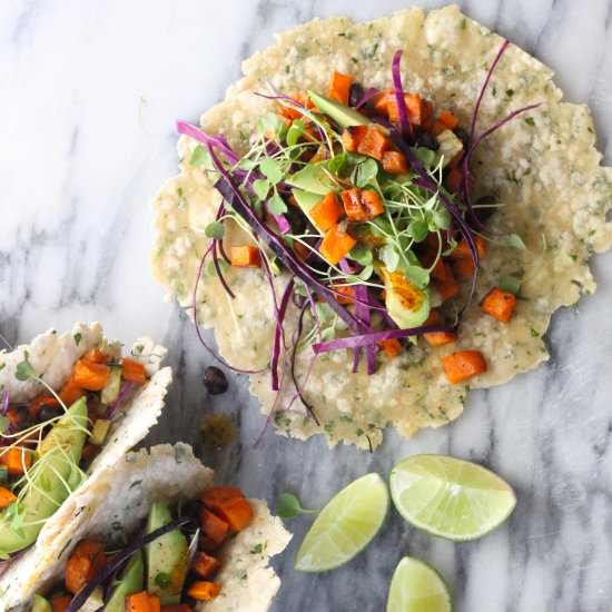 Roasted Sweet Potato Tacos