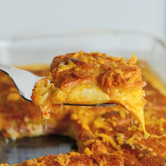 Ham & Cheese Breakfast Casserole