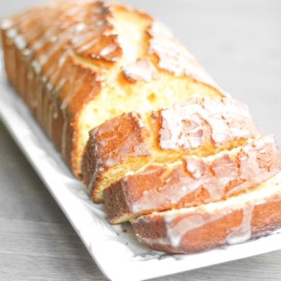 Lemon Loaf with Lemon Glaze