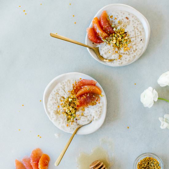 Orange Blossom Citrus Tapioca