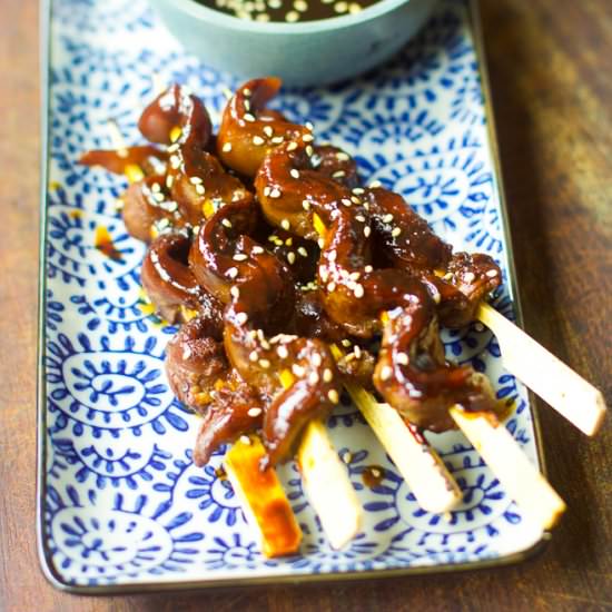 Duck Yakitori Skewers