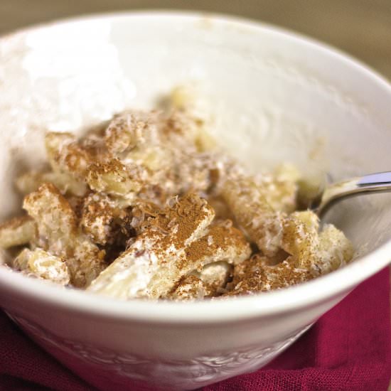 Whipped Feta Cinnamon Garlic Pasta