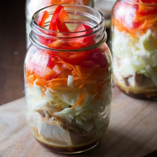 Crunchy Asian Chicken Salads