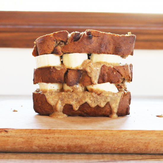 Banana Bread Sandwiches