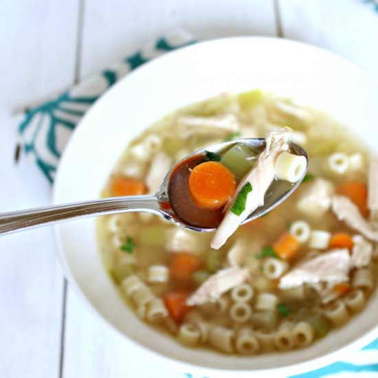 Chicken Soup with Pasta