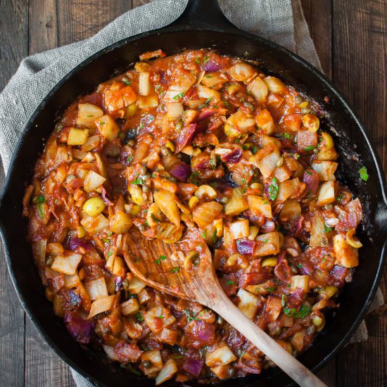 Fig and Fennel Caponata