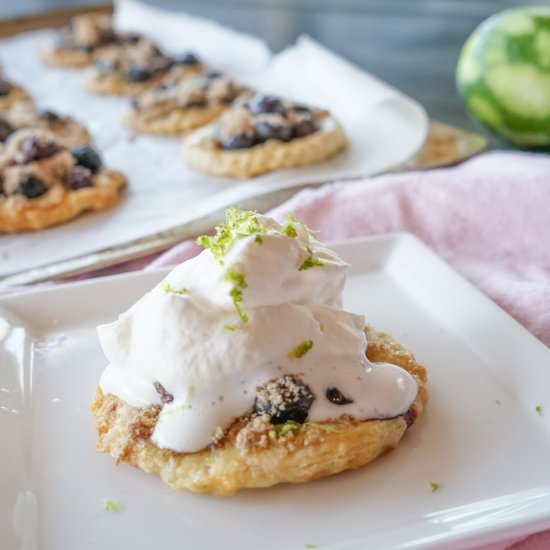 Tiny Blueberry Tarts