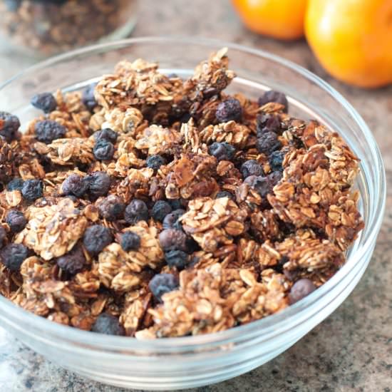 Blueberry Almond Granola