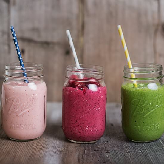 Colorful Smoothies