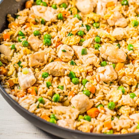 Easy Chicken Fried Rice