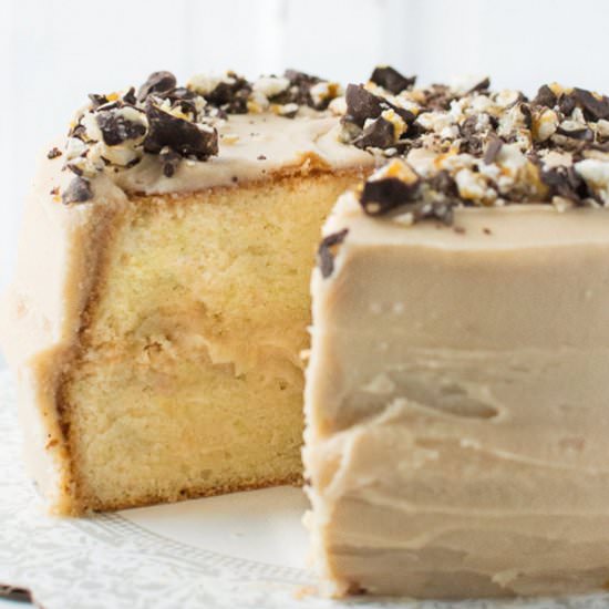 Vanilla Caramel Cake