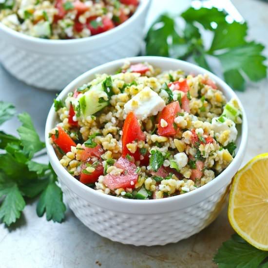 Tabbouleh Salad with Freekeh