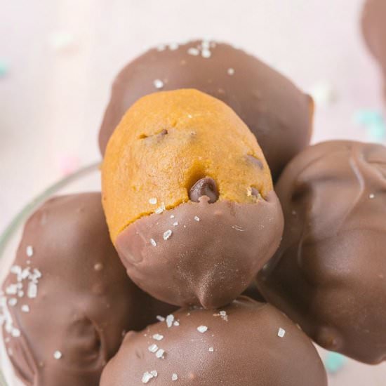 Cookie Dough Stuffed Eggs