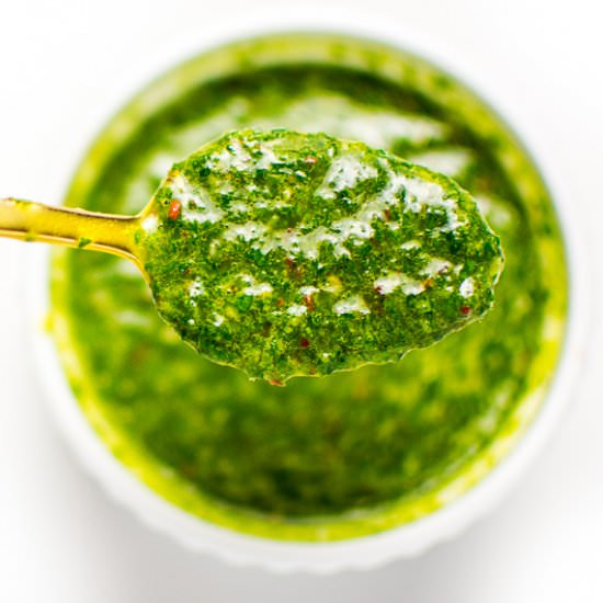 5-Minute Homemade Chimichurri Sauce