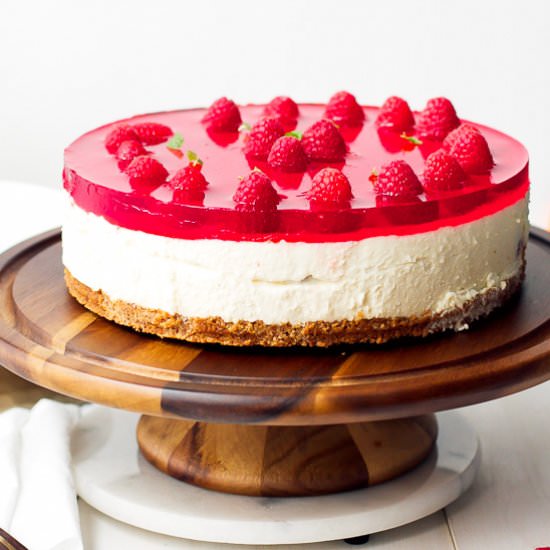 Raspberry Mousse Cake