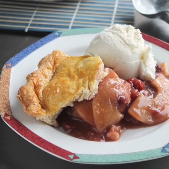 Cherry Apple Cobbler