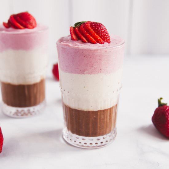 Banana Split Protein Smoothie