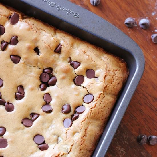 Chocolate Chip Blondies