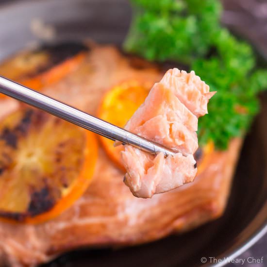 Orange Seared Salmon