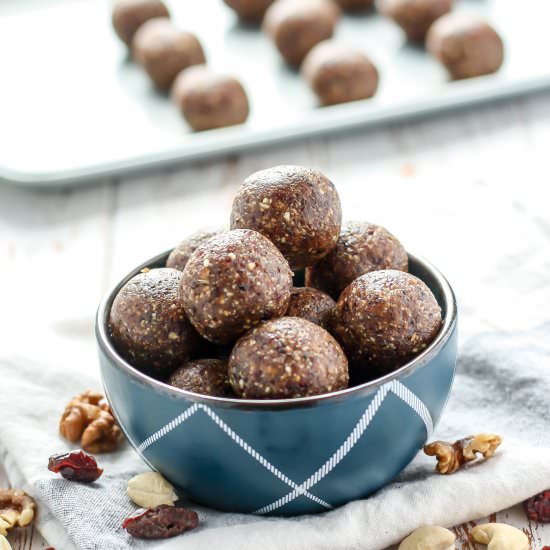 Ginger Berry Energy Balls