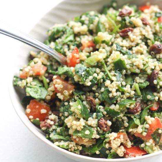 Quinoa Spinach Power Salad