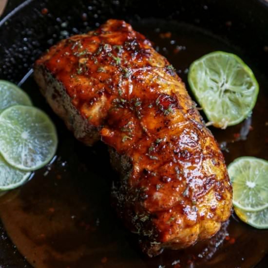 Chipotle Lime Glazed Pork