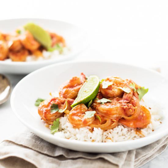 Spicy Chili Garlic Shrimp