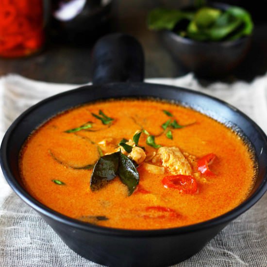 Thai Chicken in Red Curry