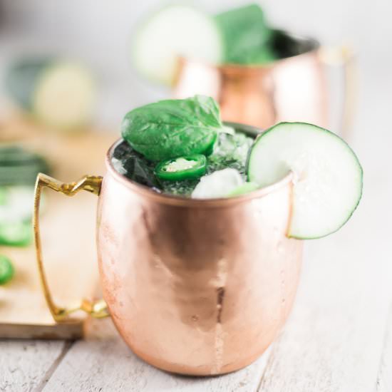 Jalapeno Cucumber Moscow Mules