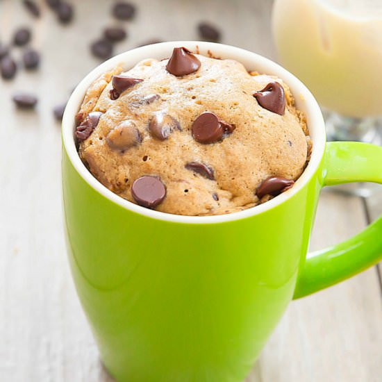 Baileys Irish Cream Coffe Mug Cake