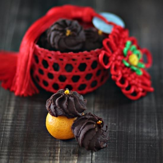 Orange Chocolate Cookies