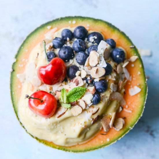 Tropical Melon Breakfast Bowl