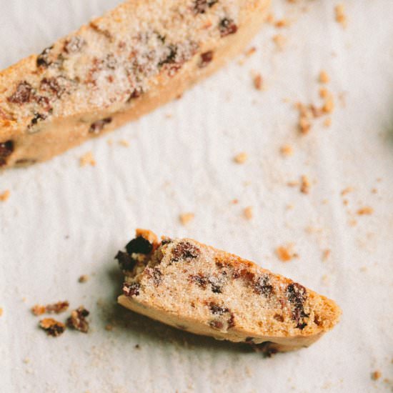 Chocolate + Orange Mandel Bread