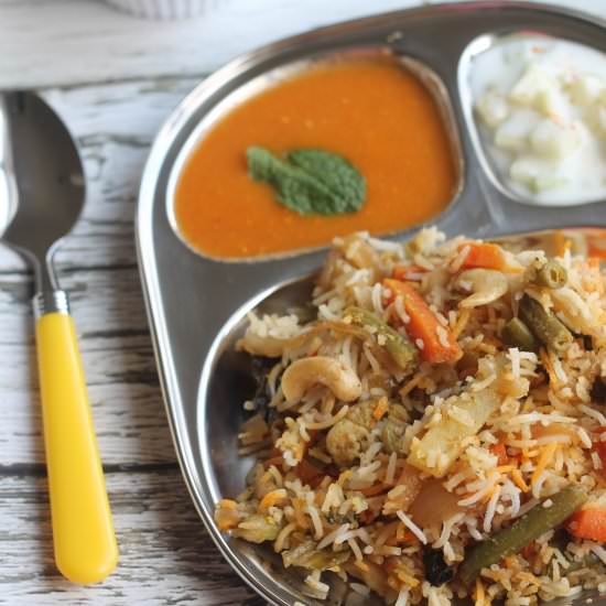 Vegetable Biryani