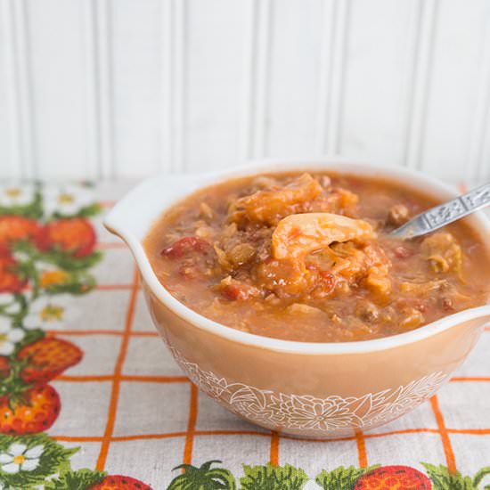 Ukrainian Cabbage Roll Soup