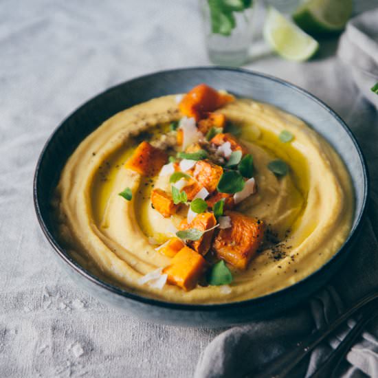 coconut & lentil hummus