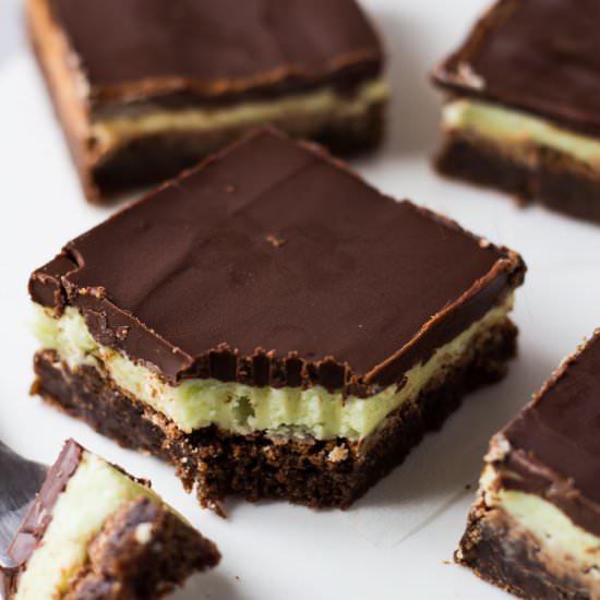 Mint Chocolate Brownies