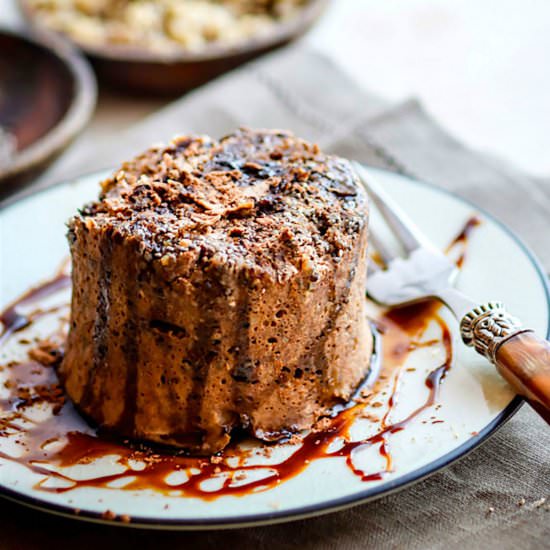 Chocolate Banana Quinoa Mug Cake