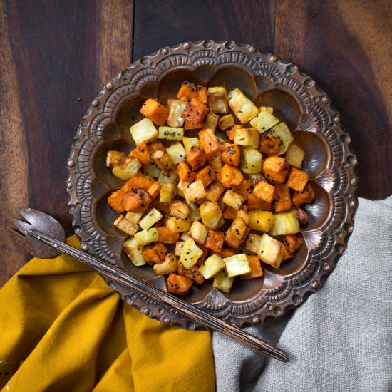Sweet Potato Hash with Nigella